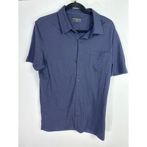 GOODLIFE Men's Pin‎ Stripes Button Down Top NWT